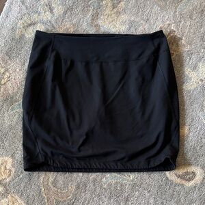 Columbia Black Mini Skirt